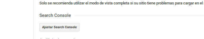 Conectar Analytics con Search Console